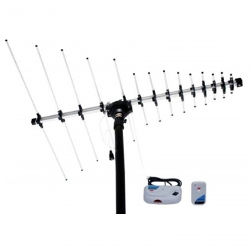  DIGITAL AIR HD DTV UHF VHF FM MOTORIZED ROTATING OUTDOORTV ANTENNA 