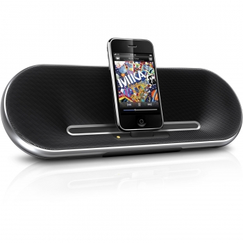 PHILIPS FIDELIO iPOD / iPHONE PORTABLE SLIM DOCK DOCKING SPEAKER 