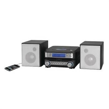 GPX 2 CHANNEL HOME MICRO MUSIC SYSTEM CD PLAYER STEREO SOUND HC221B 