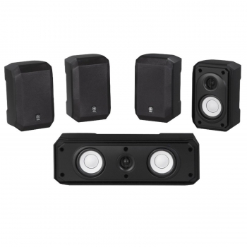 YAMAHA 5.0 HOME THEATRE THEATER SPEAKER SYSTEM NS AP2600BL  